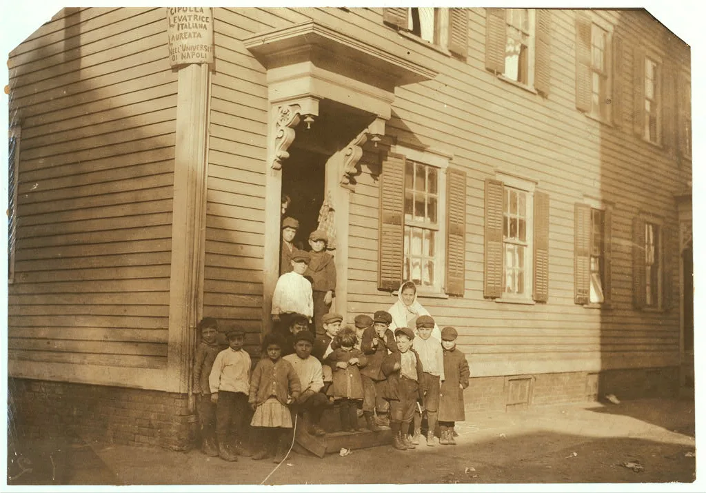 (For Child Welfare Exhibit 1912-13.) One of the Midwives' homes,…, Rhode Island