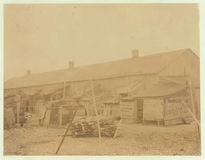 ["We give them houses to live in." About 50 persons housed in this…, South Carolina, 1912