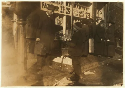 Selling celery at market.  Location: Boston, Massachusetts, 1917