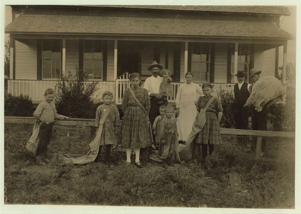 Sulak family, frugal Bohemian farmers own an eighty acre farm near…, Texas, 1913