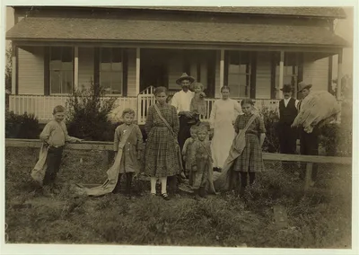 Sulak family, frugal Bohemian farmers own an eighty acre farm near…, Texas, 1913