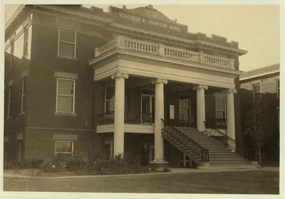 The Virginia K. Johnson Home. A House of Refuge for Unmarried Mothers…, Texas, 1913