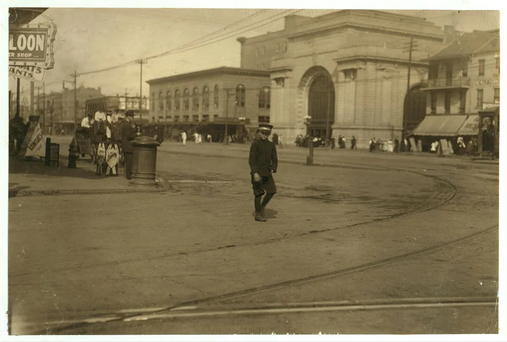 Louis Dupree, Western Union messenger #168. Has just reached fourteen…, Louisiana, 1913