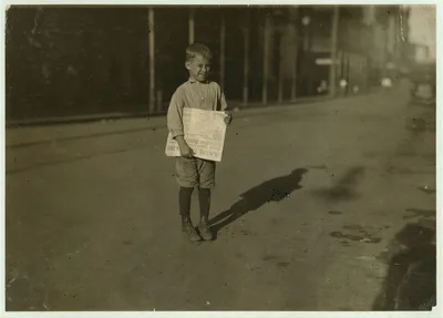 One of Mobile's young newsboys who begins work at daybreak. …, Alabama, 1914