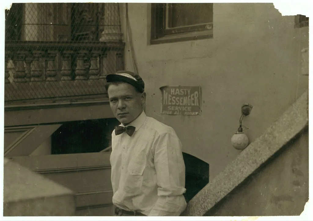 Hasty messenger #2. See night messenger report.  Location:…, California, 1915