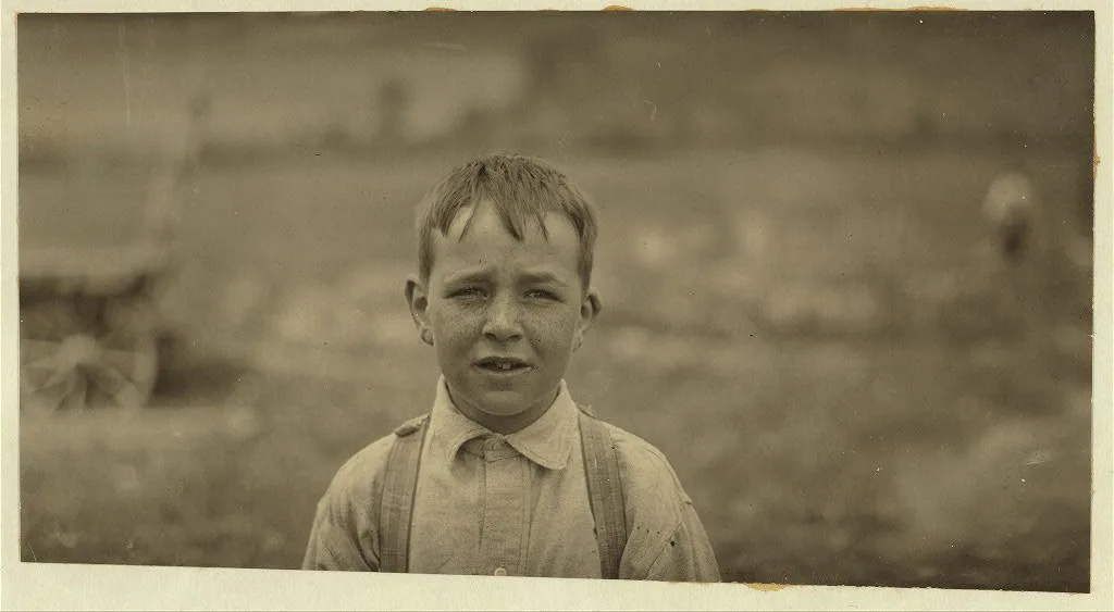 Eight-year old Jack on a Western Massachusetts farm. He is a type of…, 1915