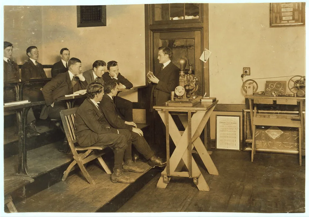 [Fall River Technical High, Millwrighting course Mechanics.] …, Massachusetts, 1916