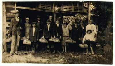 [Picking strawberries on Clagett and Covington farm. They will have…, Kentucky, 1916