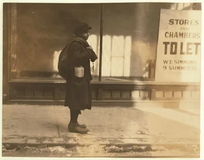 Joseph Amico, photographed at 11 a.m. on Washington Street.…, Massachusetts, 1917