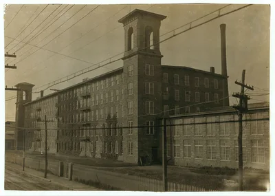 Richard P. Borden Mill.  Location: Fall River, Massachusetts, 1916