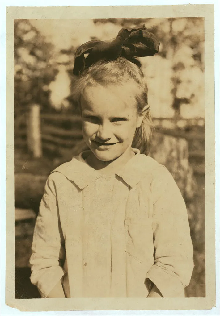 One of the pupils in the Caesar Mt. School. See Photo No. 23. …, West Virginia, 1921