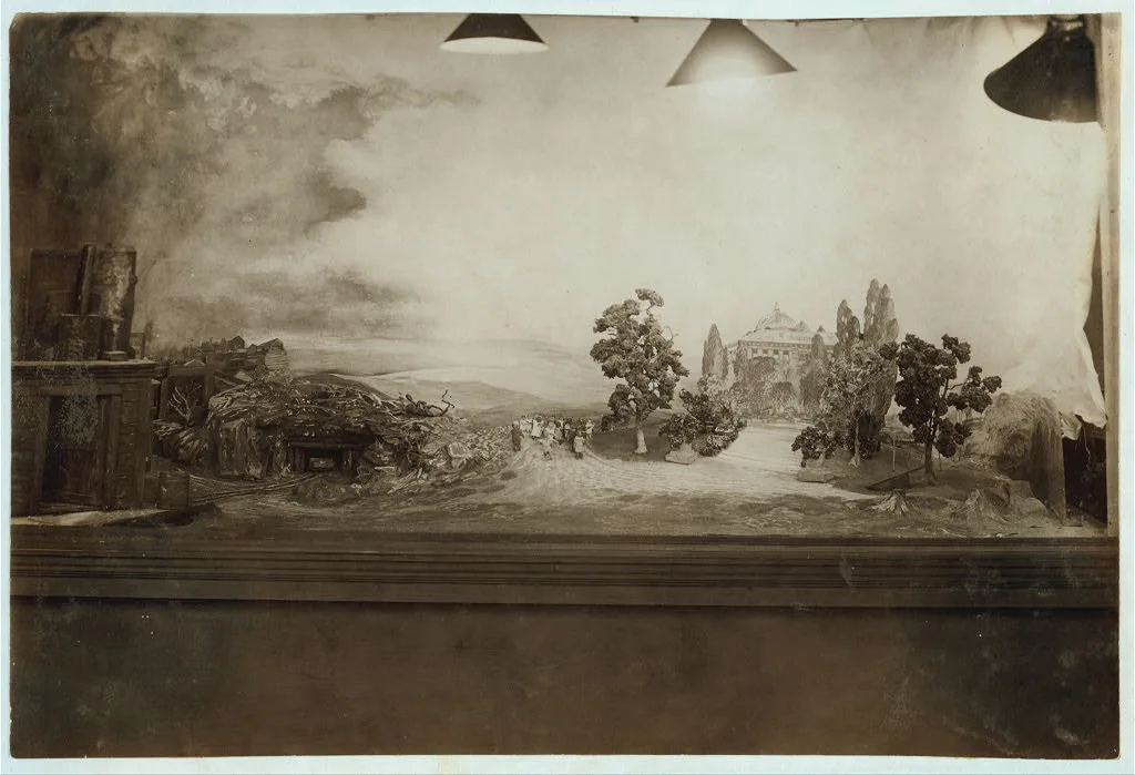 [Photograph of exhibit model.]  Location: [New York, New York (State)], 1916