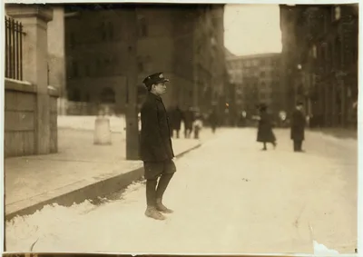 5 p.m. John McBride, messenger #27 Metropolitan Messenger and Mailing…, Massachusetts, 1917
