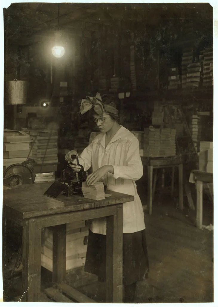 [Stamping labels. Boston Index Card Co., 113 Purchase Street.] …, Massachusetts, 1917