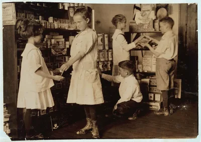 School store almost ready to open.  Location: Lawton, Oklahoma, 1917