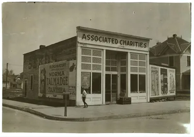 Associated Charities. See Joffe report.  Location: Lawton, Oklahoma, 1917